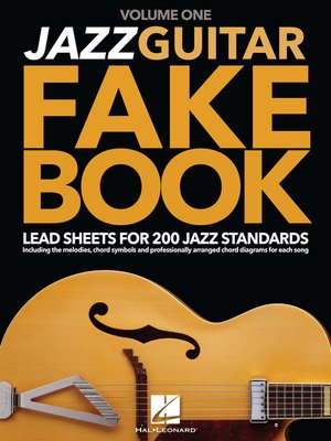cover image of Jazz Guitar Fake Book--Volume 1